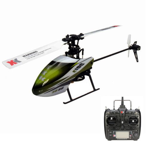 XK K100 Falcom 6CH Flybarless 3D6G System RC Helicopter RTF