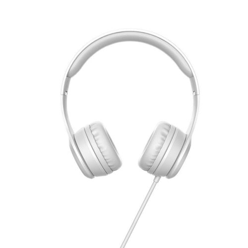 HOCO W21 HIFI Stereo Metal Wired Control Headphone Foldable Headset With Mic for Smart phone