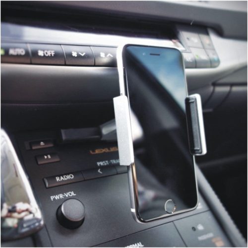 Alightstone Universal 360° Rotation CD Slot Car PhonE-mount Holder for 3.5-5.5 inch Cell Phone