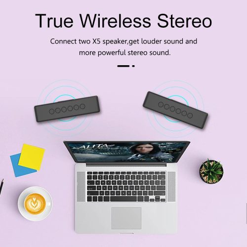 XDOBO X5 Portable Wireless Bluetooth Speaker 360 Stereo Audio IPX6 Waterproof 30W High Power Subwoofer Built bec04339 29f2 4ec7 b089 2119fd28235f