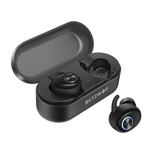 Blitzwolf® F Series True Wireless Earbuds (Bluetooth 5.0 + Charging Case)