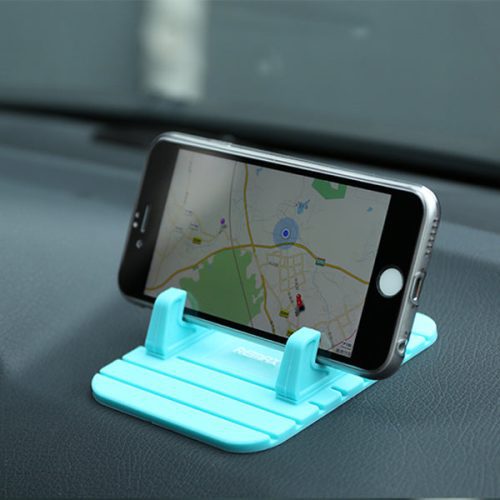 REMAX Non-Slip Soft Silicone Car Pad Desktop Mount Stand Charger Holder For iPhone For Samsung GPS