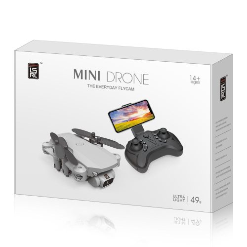 LS-MIN Mini WiFi FPV with 4K/1080P HD Camera Altitude Hold Mode Foldable RC Drone Quadcopter RTF